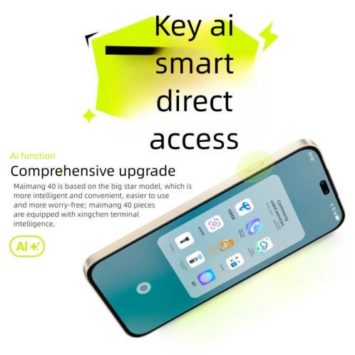 Huawei Maimang 40 5G, 12 Go + 256 Go, 6,7 pouces, réseau : 5G, OTG, non compatible avec Google Play (vert) SH449G265-017